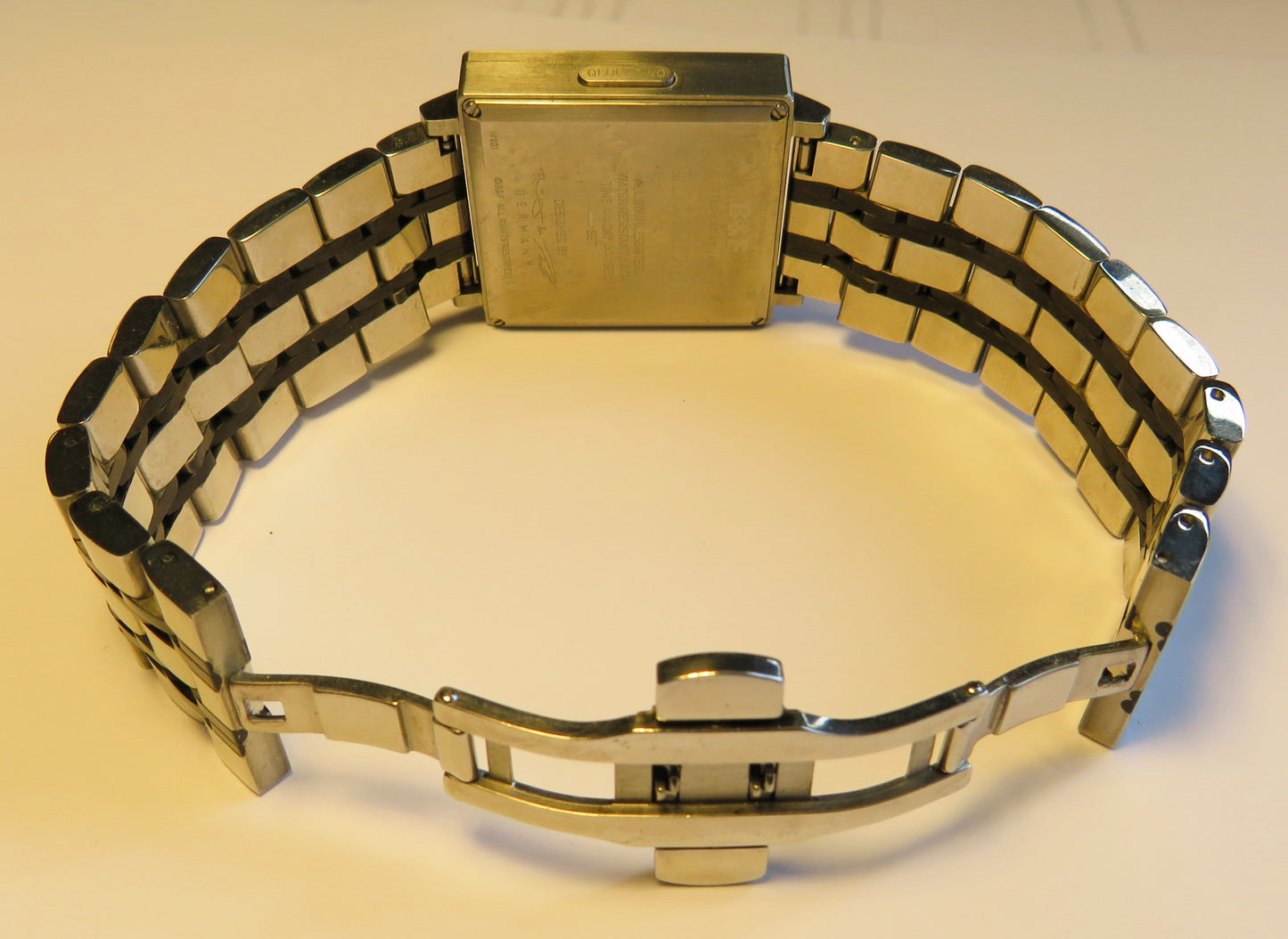 Biegert & Funk Clocktwo W 001 Armbanduhr - Uhr die Uhrzeit schreibt - Fullset! - Sammler - Uhren