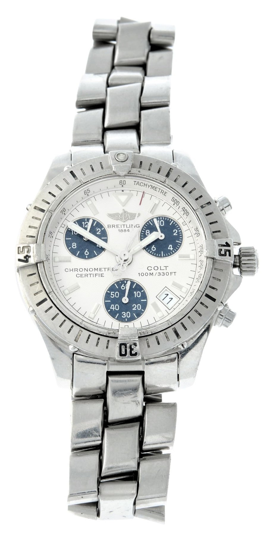 Breitling Colt Luxus Herren Chronograph Chronometer Quarz A73350 Kaliber B73 - Sammler - Uhren