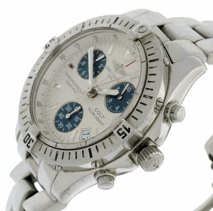 Breitling Colt Luxus Herren Chronograph Chronometer Quarz A73350 Kaliber B73 - Sammler - Uhren