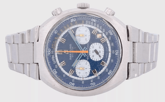 Breitling Genève TransOcean Chronograph Ref. 7102 Kaliber Valjoux 7740 ca. 1972 - Sammler-Uhren