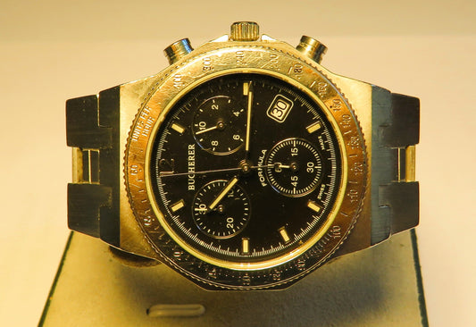 Bucherer Formula 2000 Luxus Sport Chronograph Quarz Herren / unisex ETA Werk - Sammler - Uhren