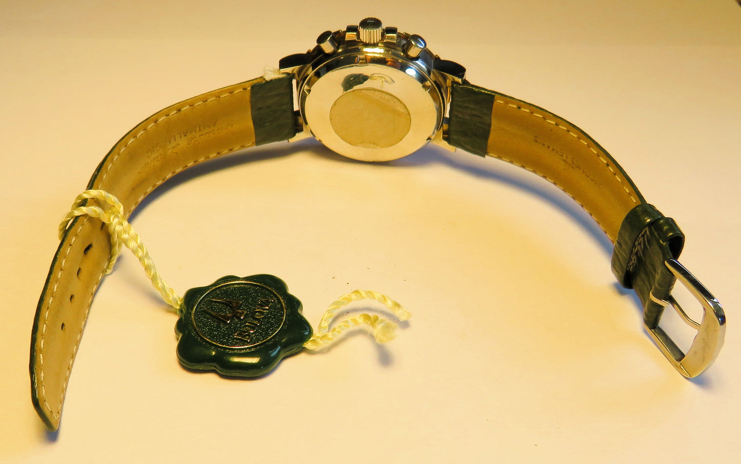 Bulova 4806 NOS Herren Chronorgraph Automatik Stahl Gold Day Date OVP - Sammler - Uhren