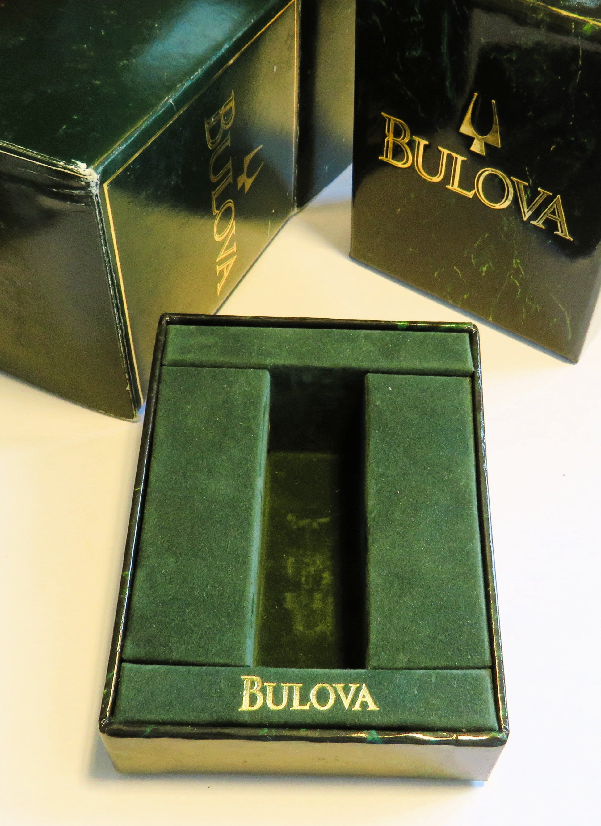 Bulova 4806 NOS Herren Chronorgraph Automatik Stahl Gold Day Date OVP - Sammler - Uhren