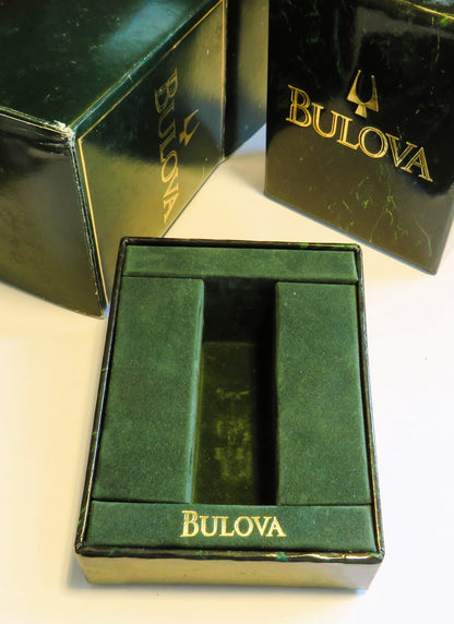 Bulova 4806 NOS Herren Chronorgraph Automatik Stahl Gold Day Date OVP - Sammler - Uhren