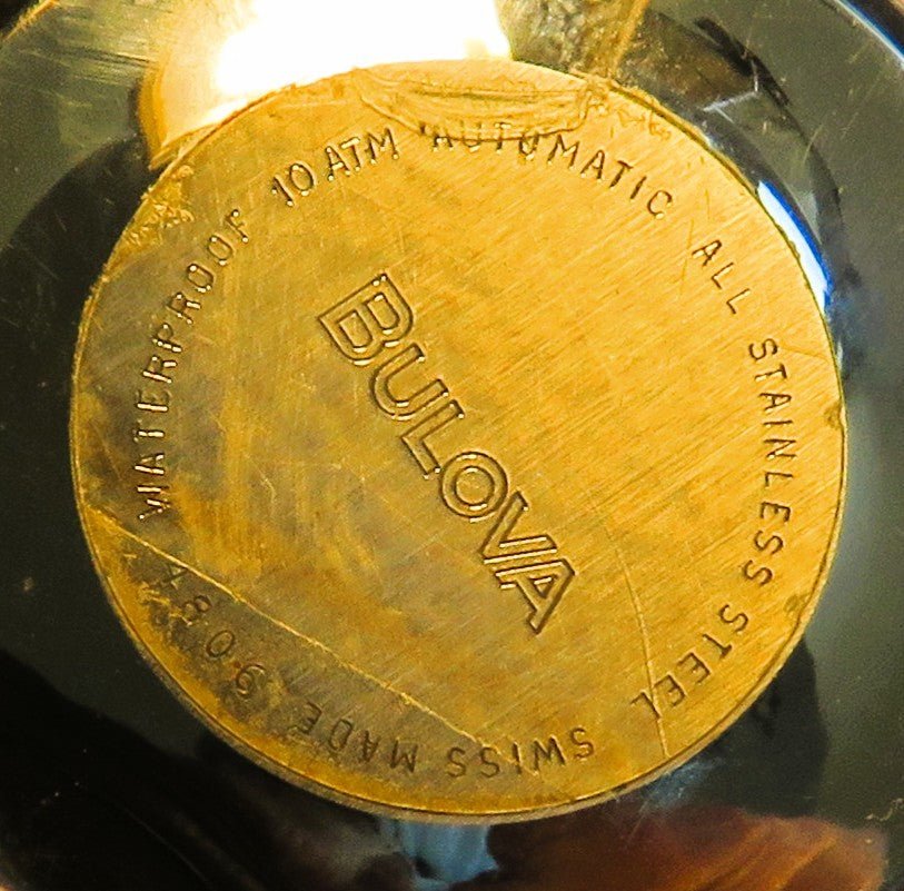 Bulova 4806 NOS Herren Chronorgraph Automatik Stahl Gold Day Date OVP - Sammler - Uhren