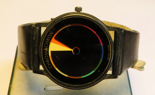 Chromachron Tian Harlan Farbzeituhr Herren unisex Quarz - Sammler - Uhren