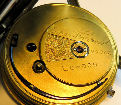 Deckuhr Marine Chronometer John Forrest London 925 Sterling Britsh Navy 1897 - Sammler - Uhren