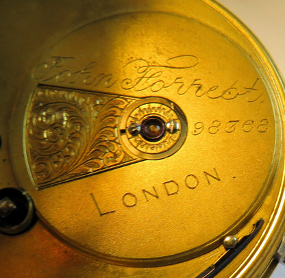 Deckuhr Marine Chronometer John Forrest London 925 Sterling Britsh Navy 1897 - Sammler - Uhren