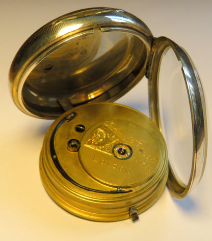 Deckuhr Marine Chronometer John Forrest London 925 Sterling Britsh Navy 1897 - Sammler - Uhren