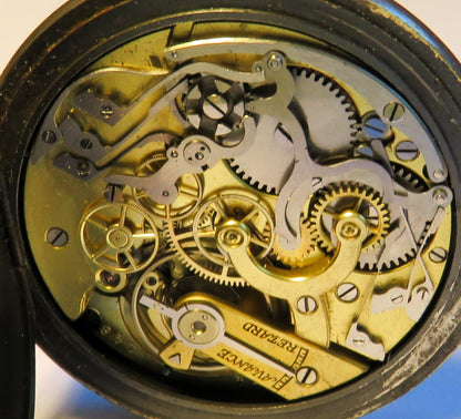 Deckuhr Militär Artillerie Chronograph 1. Weltkrieg WK1 vermutl. Le Phare 1918 - Sammler-Uhren