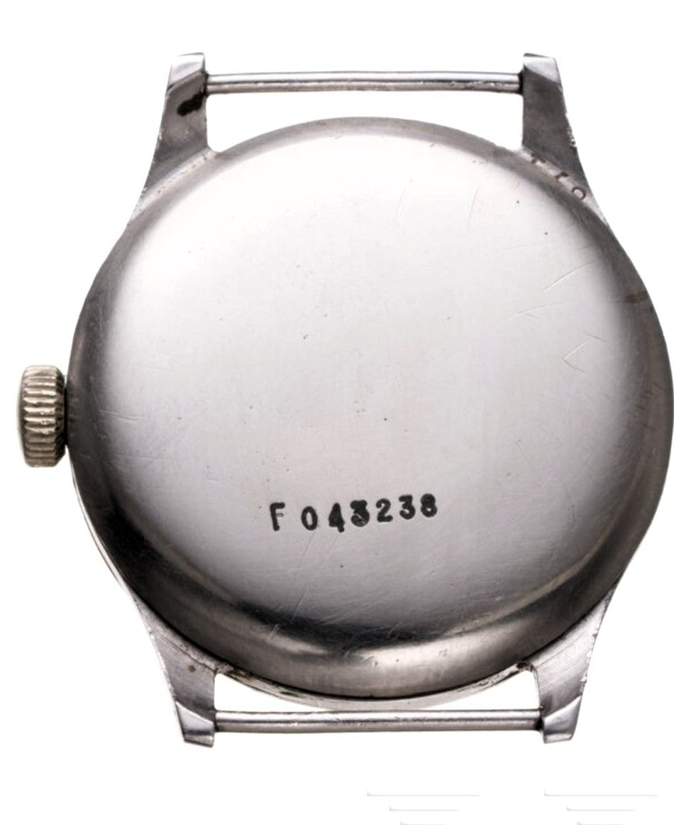 Domino frühe Pfeilindex Fliegeruhr Pilot Watch Reichsluftwaffe 1930 WK2 läuft - Sammler - Uhren