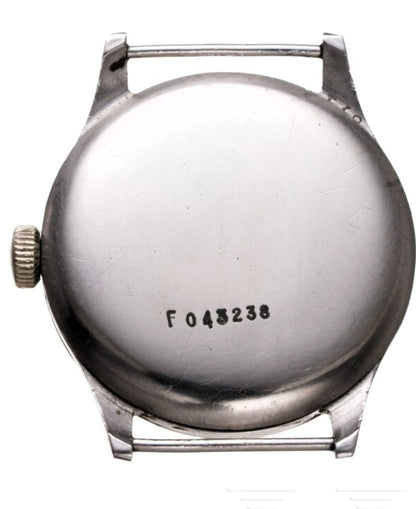 Domino frühe Pfeilindex Fliegeruhr Pilot Watch Reichsluftwaffe 1930 WK2 läuft - Sammler - Uhren