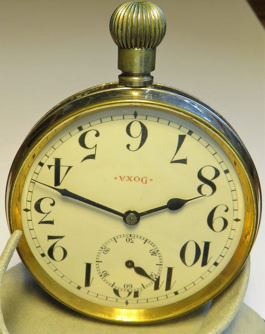 Doxa orig. Borduhr Zeppelin Luftschiff kaiserliche Fliegertruppe WW Wk1 - Sammler - Uhren