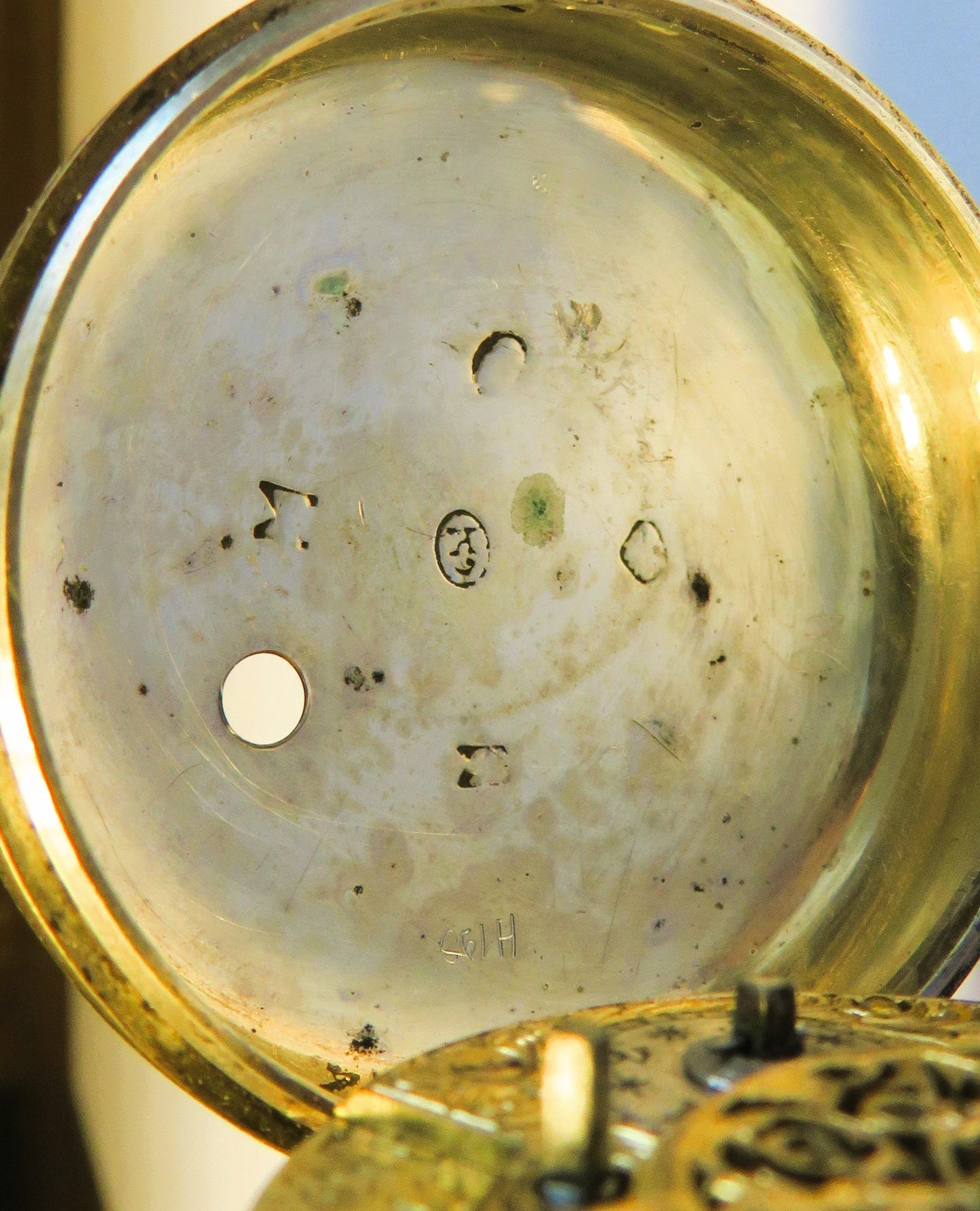 Eardly Norton London Spindeltschenuhr ca. 1775 englischer Hofuhrmacher - Sammler - Uhren