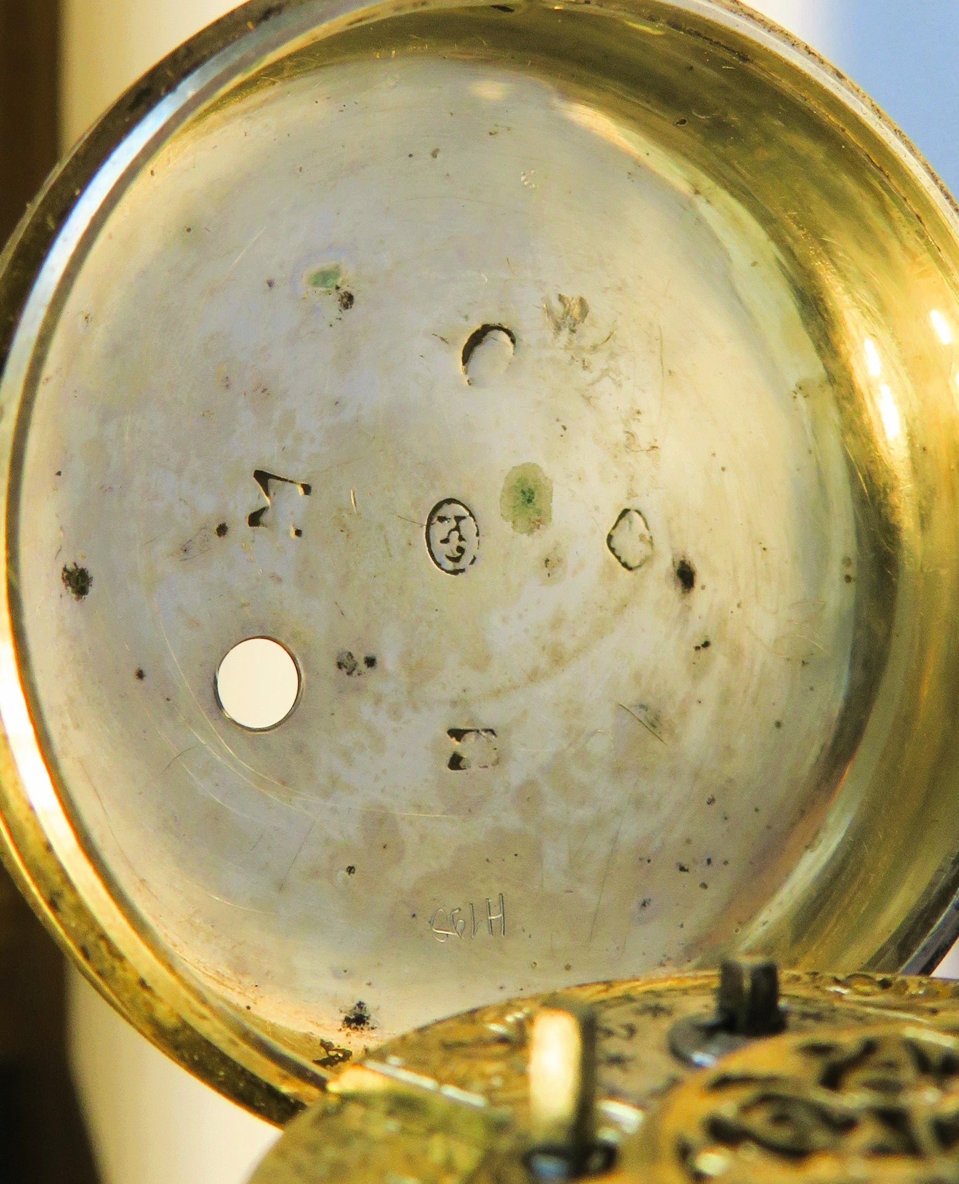 Eardly Norton London Spindeltschenuhr ca. 1775 englischer Hofuhrmacher - Sammler - Uhren