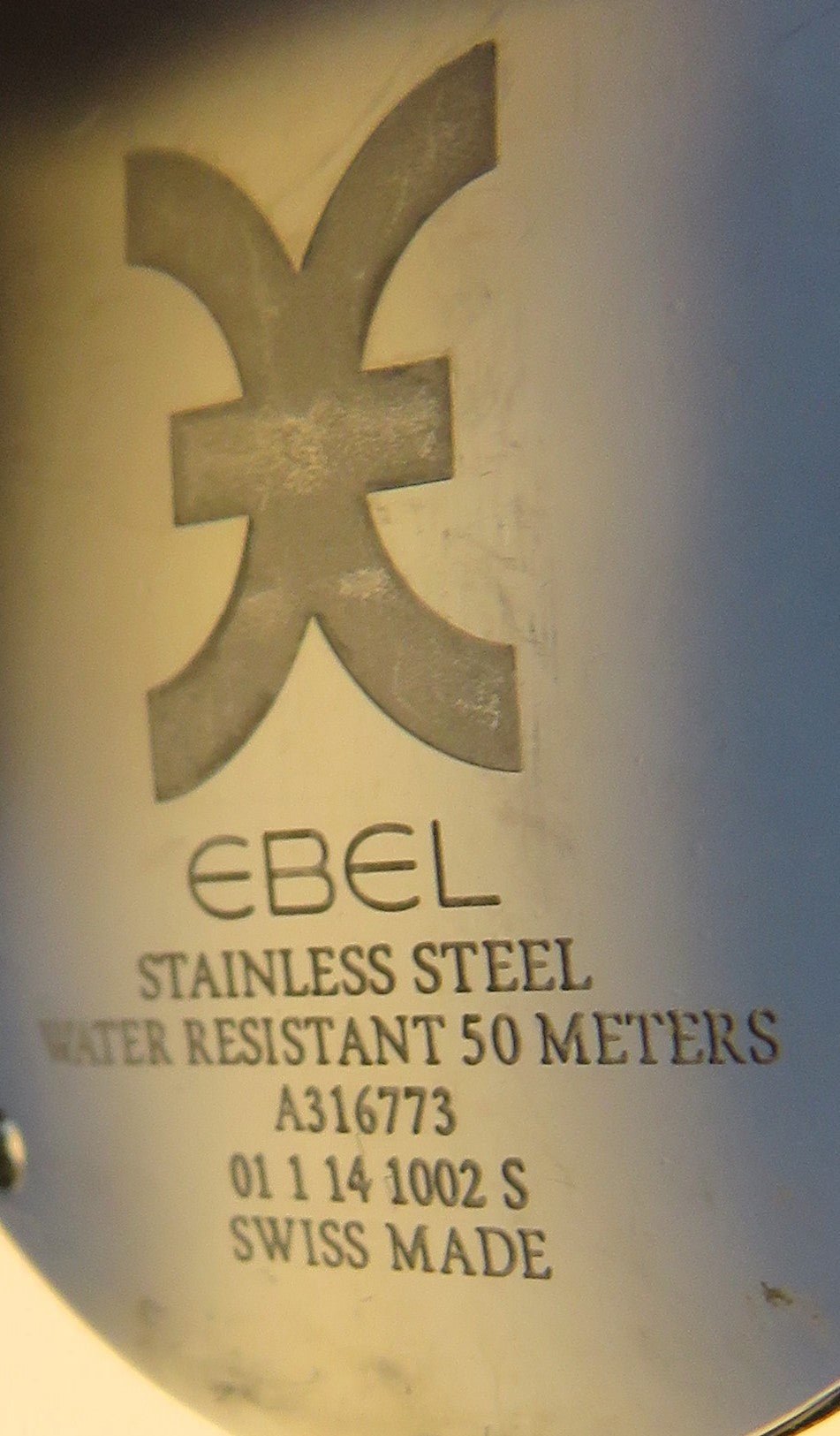 Ebel Onde Diamond Ref. A 316 773 Luxus Diamant Herren / Unisex Armbanduhr Quarz - Sammler - Uhren