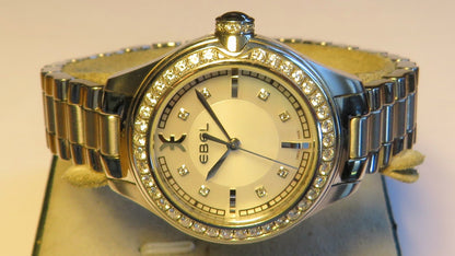 Ebel Onde Diamond Ref. A 316 773 Luxus Diamant Herren / Unisex Armbanduhr Quarz - Sammler - Uhren