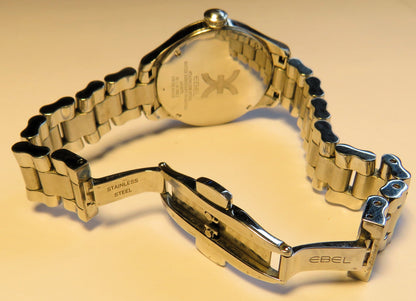 Ebel Onde Diamond Ref. A 316 773 Luxus Diamant Herren / Unisex Armbanduhr Quarz - Sammler - Uhren