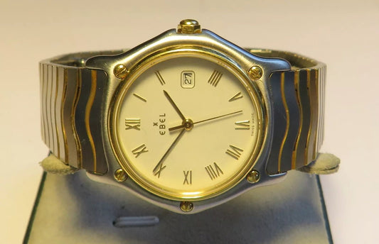 Ebel Sport Wave Classic unisex Herren Luxus Armbanduhr 18K 750 Stahl / Gold - Sammler - Uhren