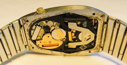 Ed Heuer Senator GMT Ref. 107.413 Digital mechanische Hybrid Luxus HAU - Sammler - Uhren