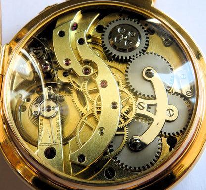 Einmalig! PATEK PHILIPPE museale SECONDE MORTE, VERSUCHSSERIE von 1868 NO. 27271 - Sammler - Uhren