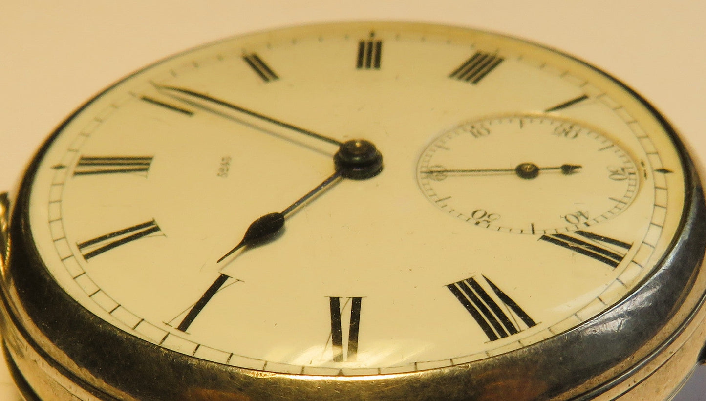 Englische militärische B - Uhr Beobachtungsuhr "Army & Navy" London ca. 1879 - Sammler - Uhren