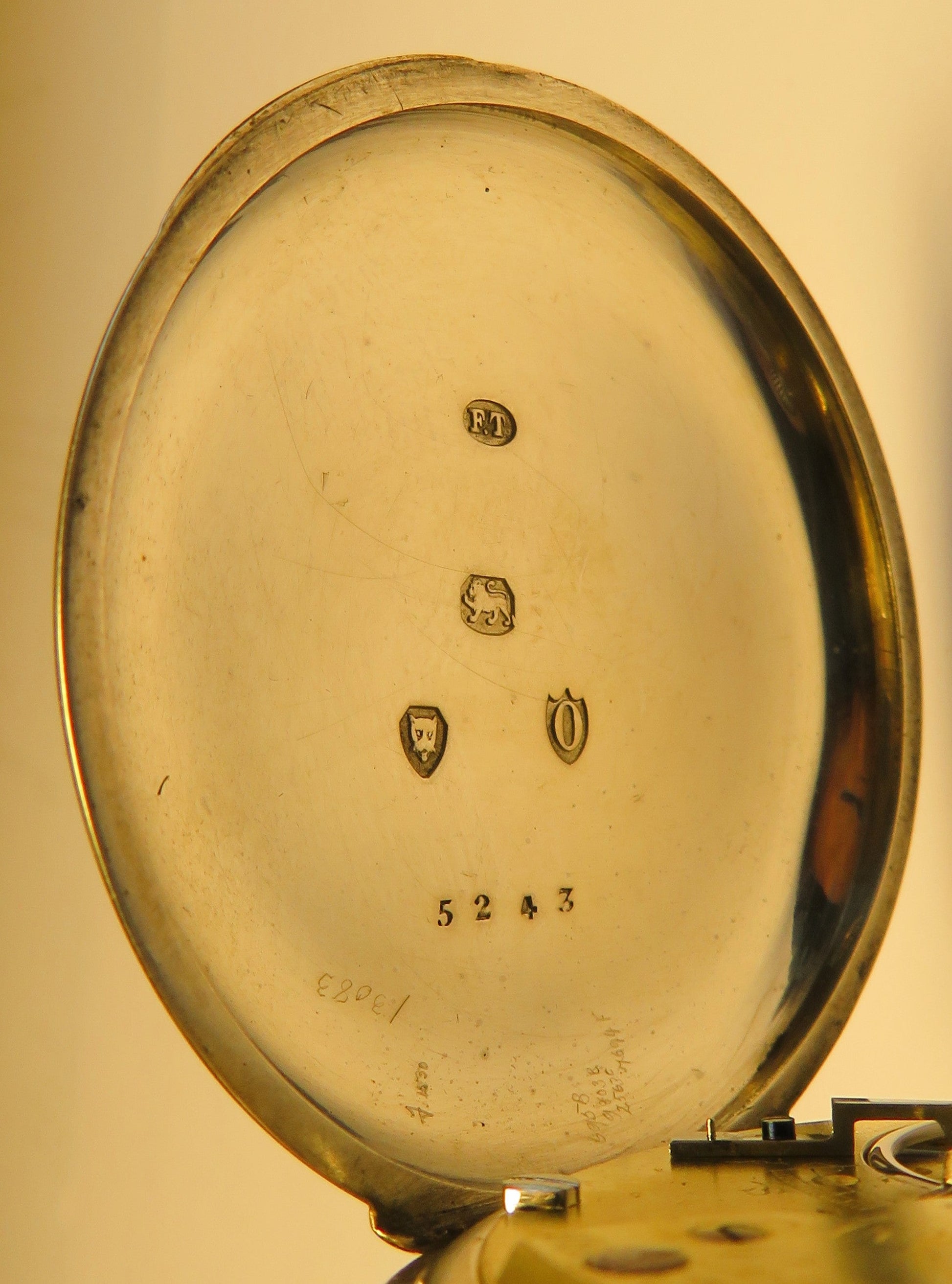 Englische militärische B - Uhr Beobachtungsuhr "Army & Navy" London ca. 1879 - Sammler - Uhren