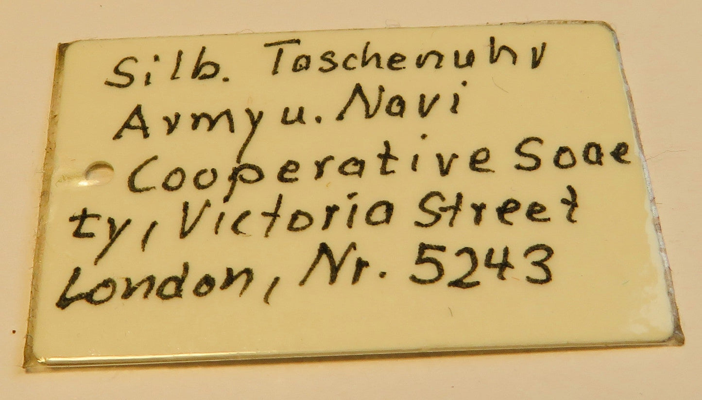 Englische militärische B - Uhr Beobachtungsuhr "Army & Navy" London ca. 1879 - Sammler - Uhren