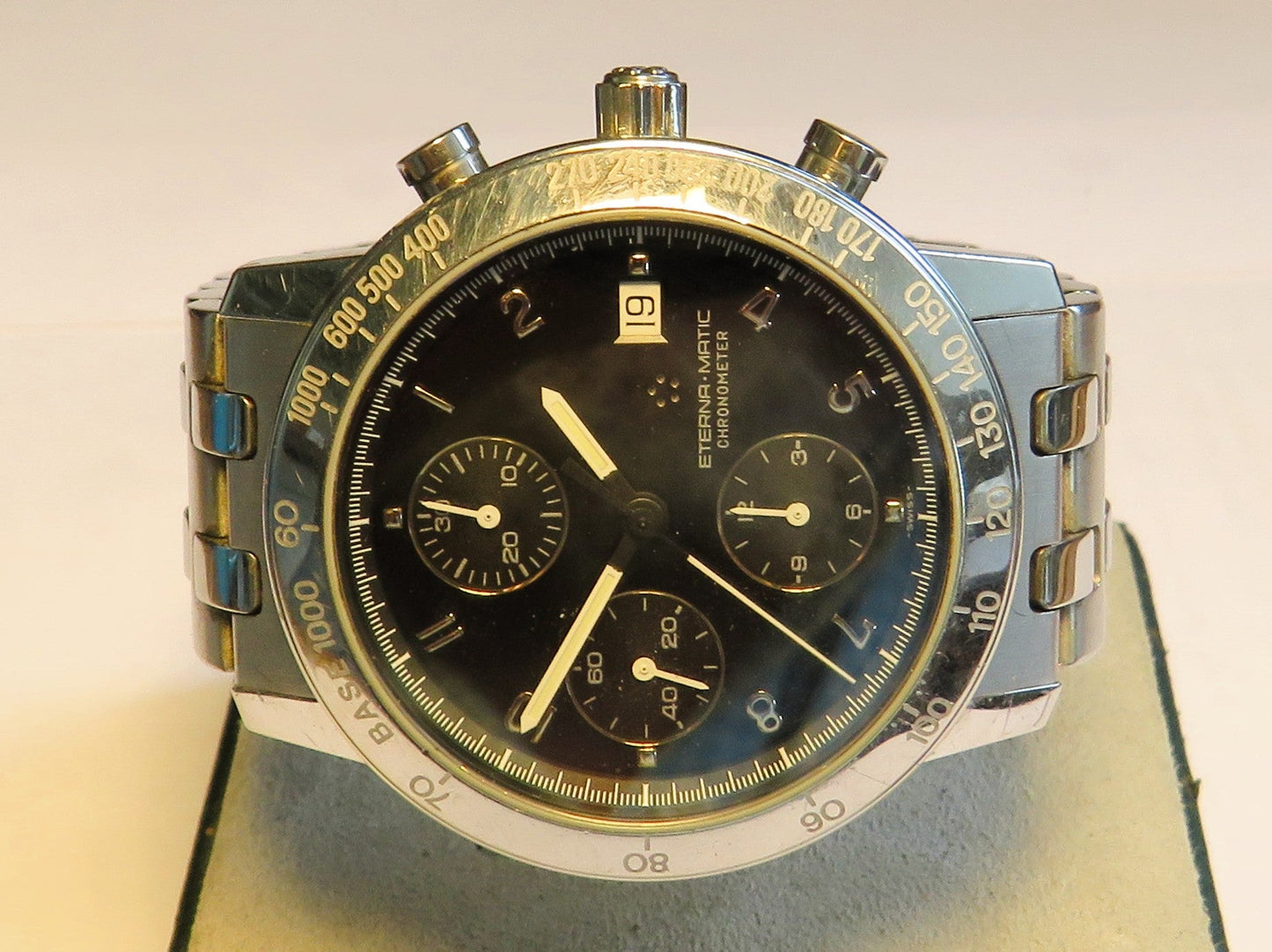 Eterna - Matic Herren Super KonTiki Chronometer Chronograph Taucheruhr Fullset OVP - Sammler - Uhren