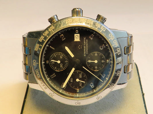 Eterna - Matic Herren Super KonTiki Chronometer Chronograph Taucheruhr Fullset OVP - Sammler - Uhren