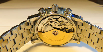 Eterna - Matic Herren Super KonTiki Chronometer Chronograph Taucheruhr Fullset OVP - Sammler - Uhren