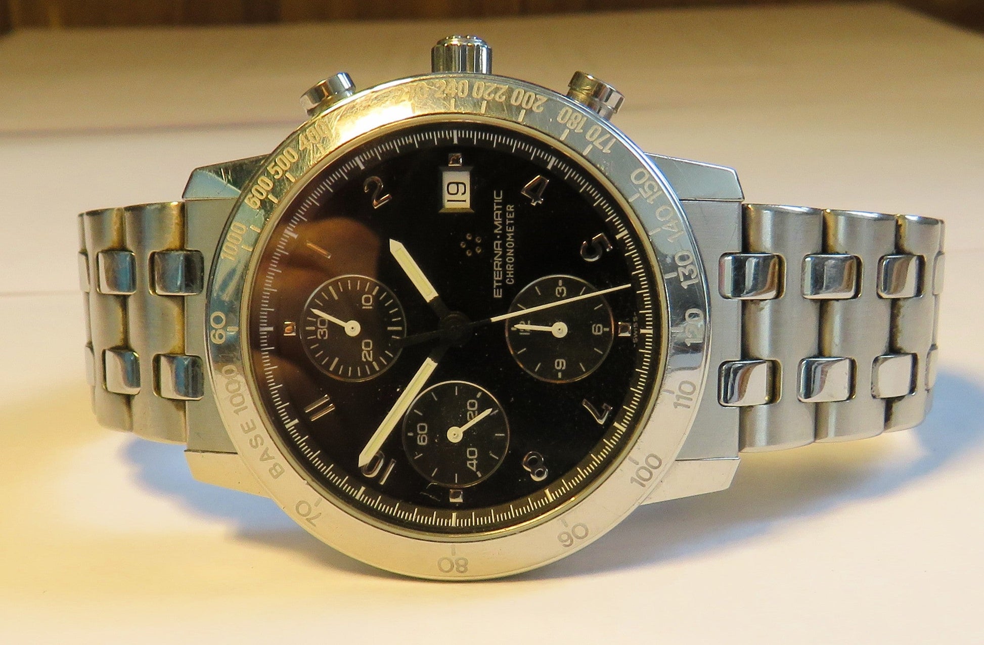 Eterna - Matic Herren Super KonTiki Chronometer Chronograph Taucheruhr Fullset OVP - Sammler - Uhren