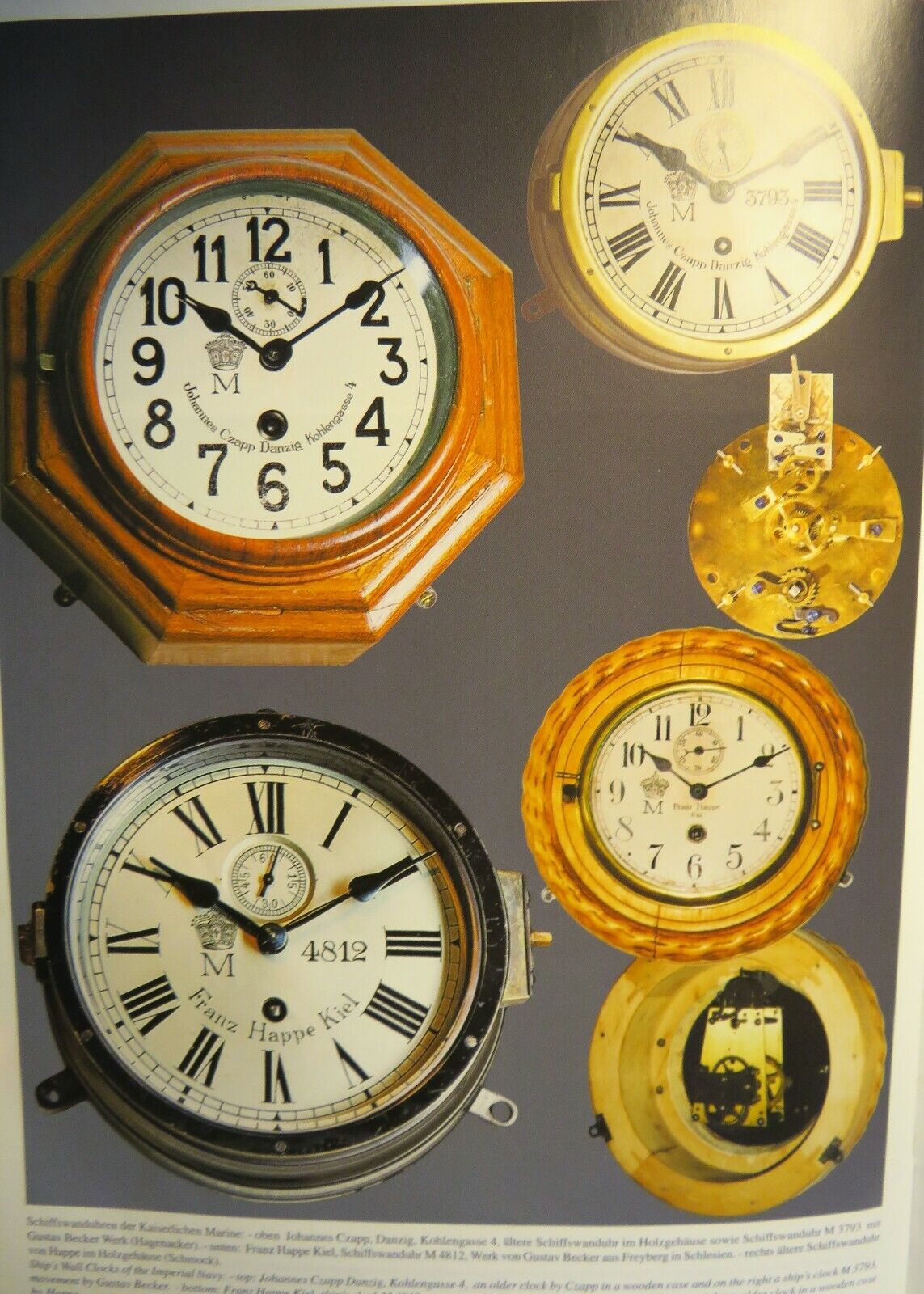 F. W. Kreis Berlin Franz Happe Kiel Schnelläufer Stoppuhr WK WW 1 Fullset OVP - Sammler - Uhren