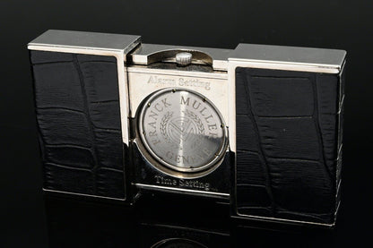 Franck Muller Ermeto seltene Luxus Reise Wecker Tisch Schiebe Uhr Fullset OVP - Sammler-Uhren