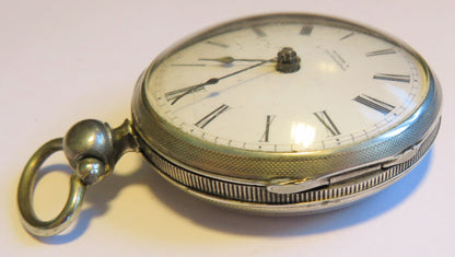 Freres Esquivillon de Choudens Spindel Taschenuhr Silber ca. 1795 - läuft - Sammler - Uhren