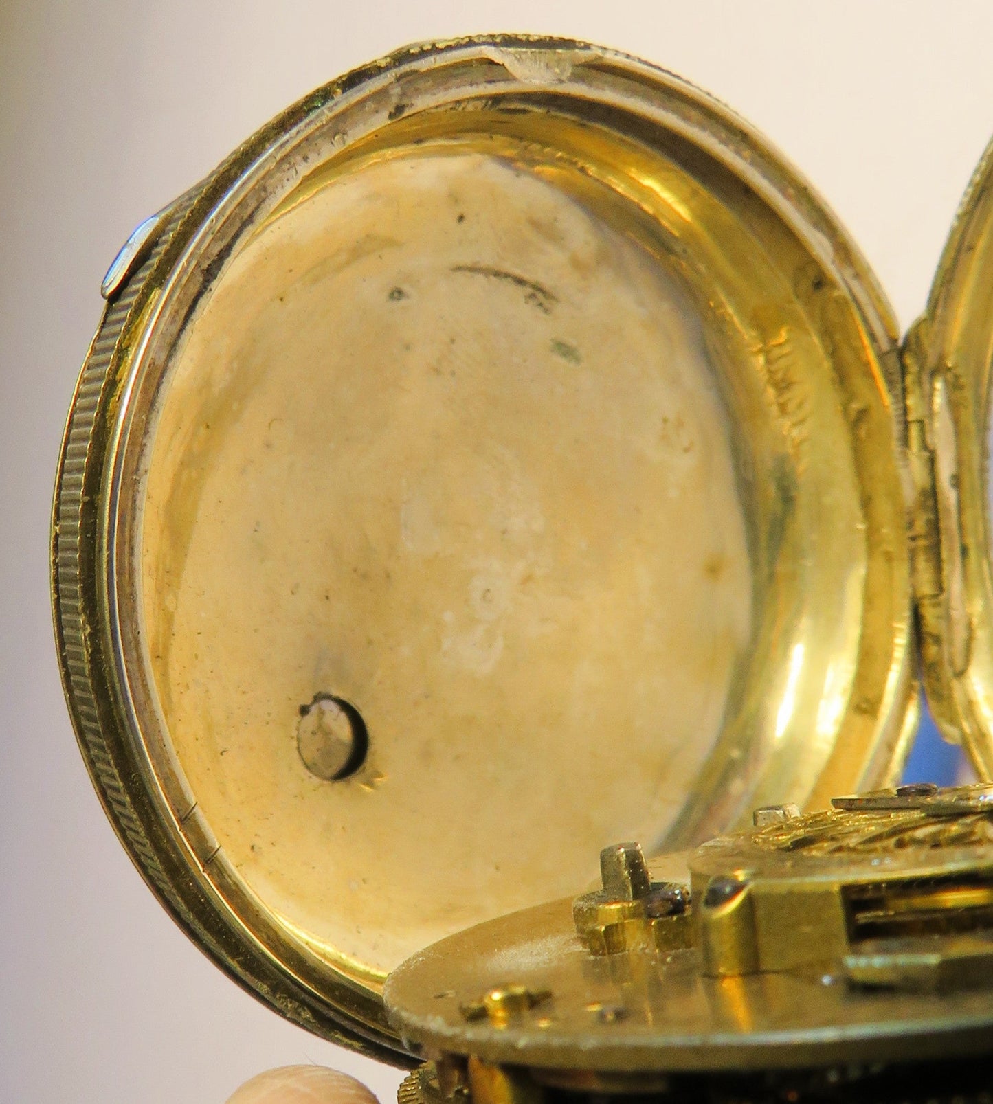 Freres Esquivillon de Choudens Spindel Taschenuhr Silber ca. 1795 - läuft - Sammler - Uhren