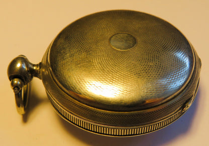 Freres Esquivillon de Choudens Spindel Taschenuhr Silber ca. 1795 - läuft - Sammler - Uhren