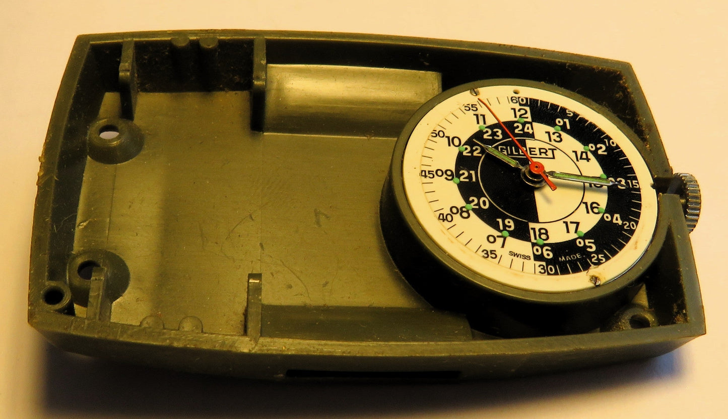 Gilbert GI Joe große mechanische Militäruhr Kompass Vietnam Krieg ca. 1970 - Sammler - Uhren