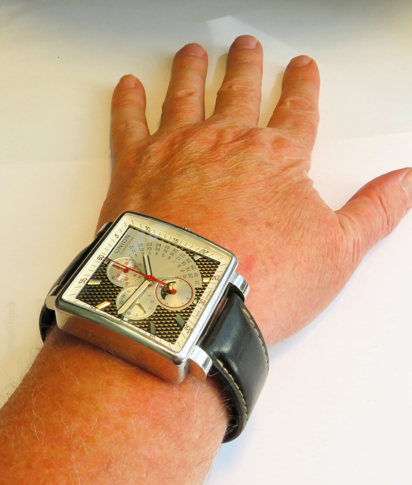 Glashütte Original Averin Herren Chronograph Mondphase Fullset Box Papiere - Sammler - Uhren