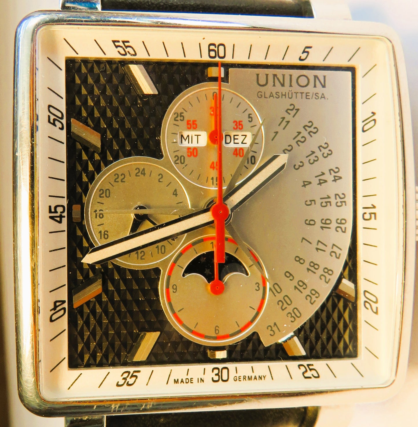 Glashütte Original Averin Herren Chronograph Mondphase Fullset Box Papiere - Sammler - Uhren