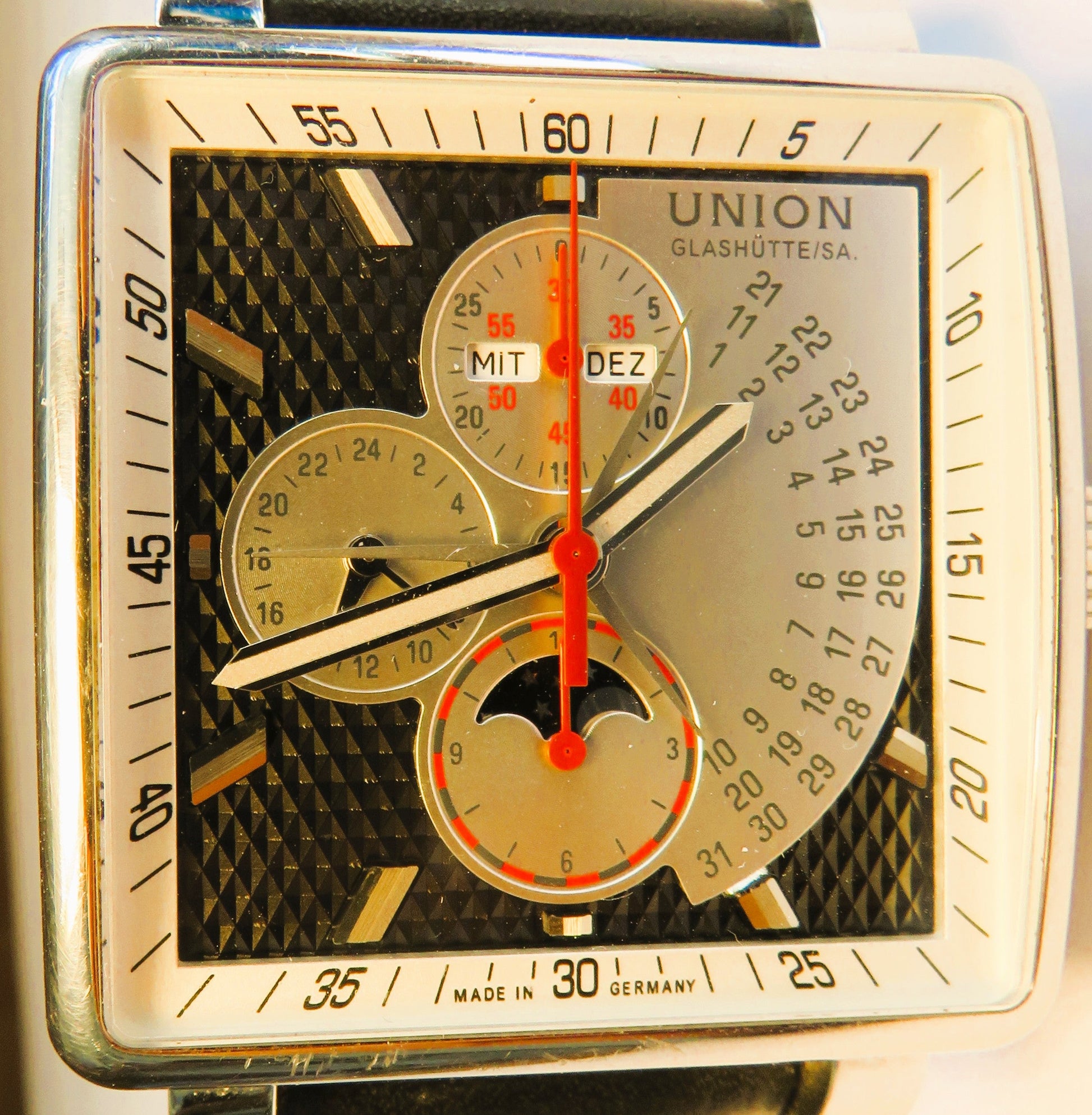Glashütte Original Averin Herren Chronograph Mondphase Fullset Box Papiere - Sammler - Uhren