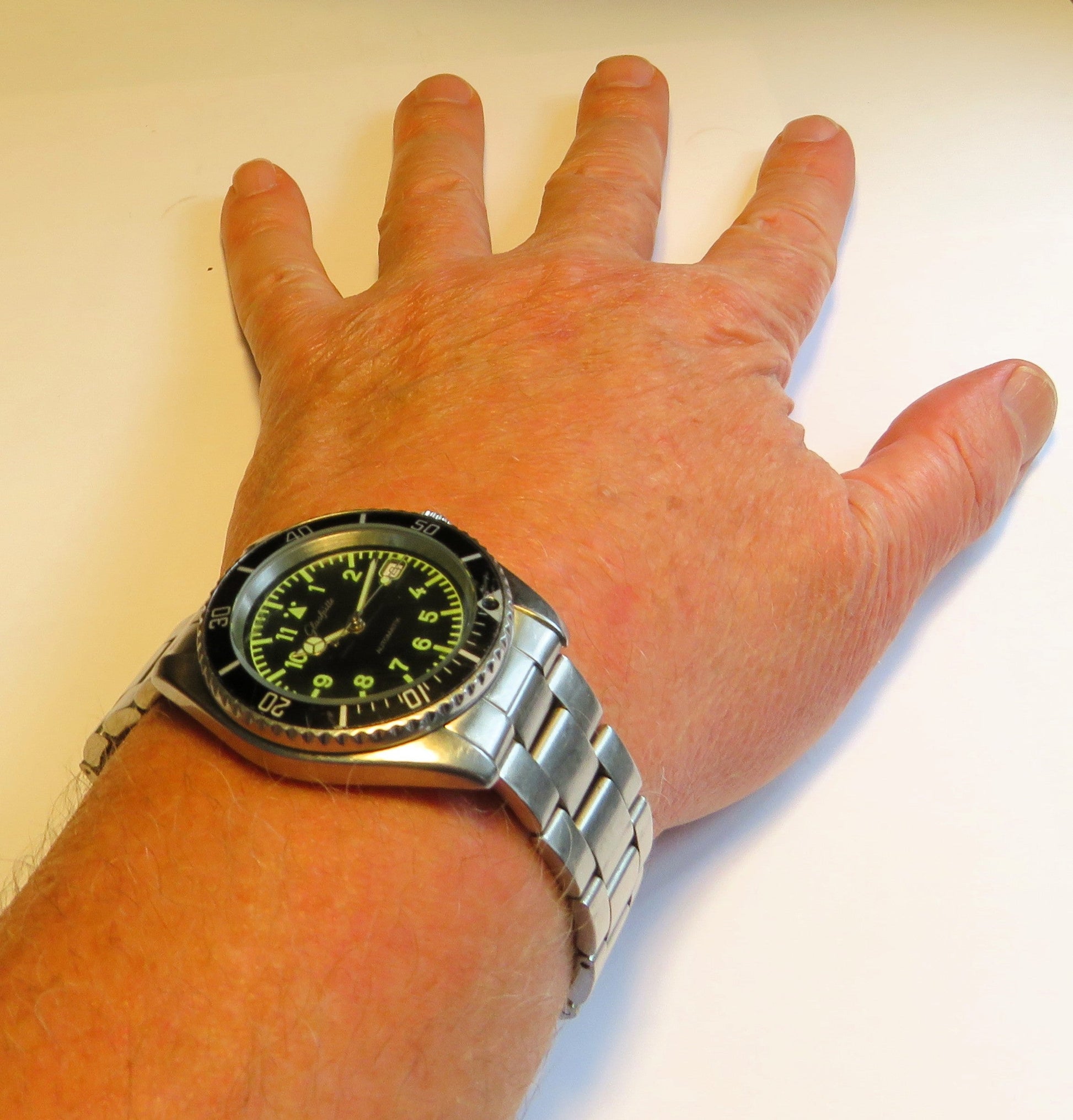 Glashütte Original GUB Taucher Piloten Automatik Herren Uhr 3241 Drehlünette - Sammler - Uhren