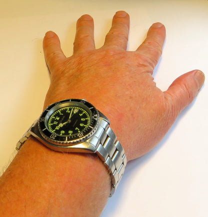 Glashütte Original GUB Taucher Piloten Automatik Herren Uhr 3241 Drehlünette - Sammler - Uhren