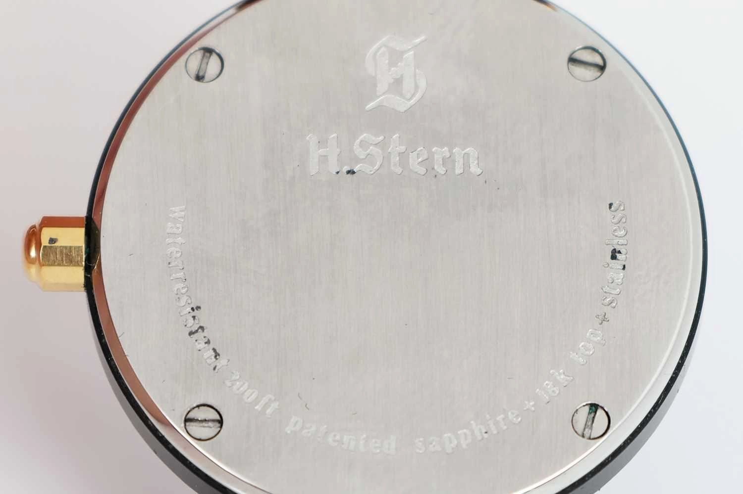 H. Stern Brillant Herren / unisex Quarz Armbanduhr OVP Keramik NP: Euro 2.600, - Sammler - Uhren