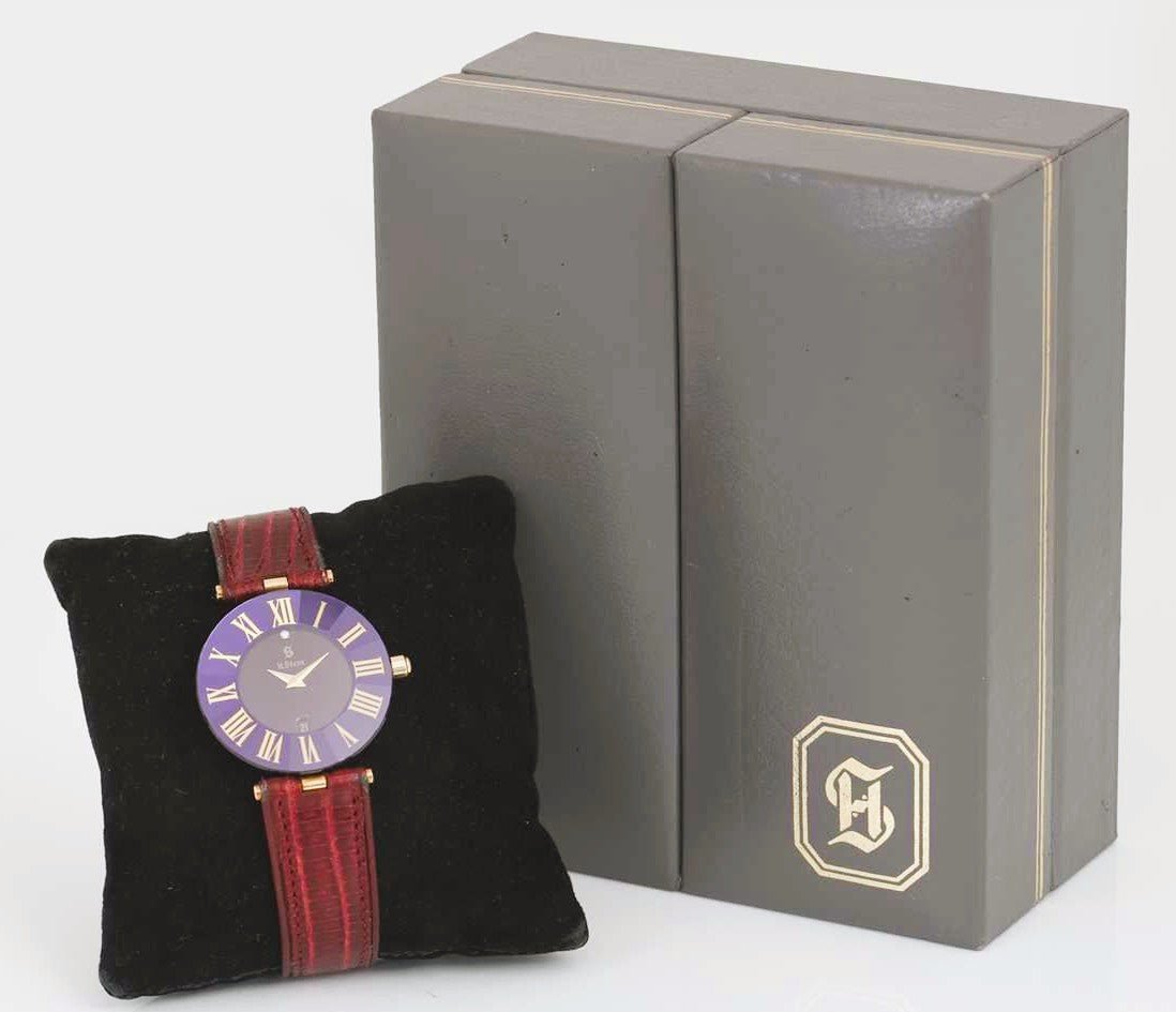 H. Stern Brillant Herren / unisex Quarz Armbanduhr OVP Keramik NP: Euro 2.600, - Sammler - Uhren