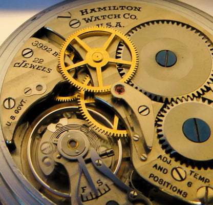 Hamilton Schiffs Marine Chronometer 3992 B Navigation Master Watch 1942 6 ADJ - Sammler - Uhren