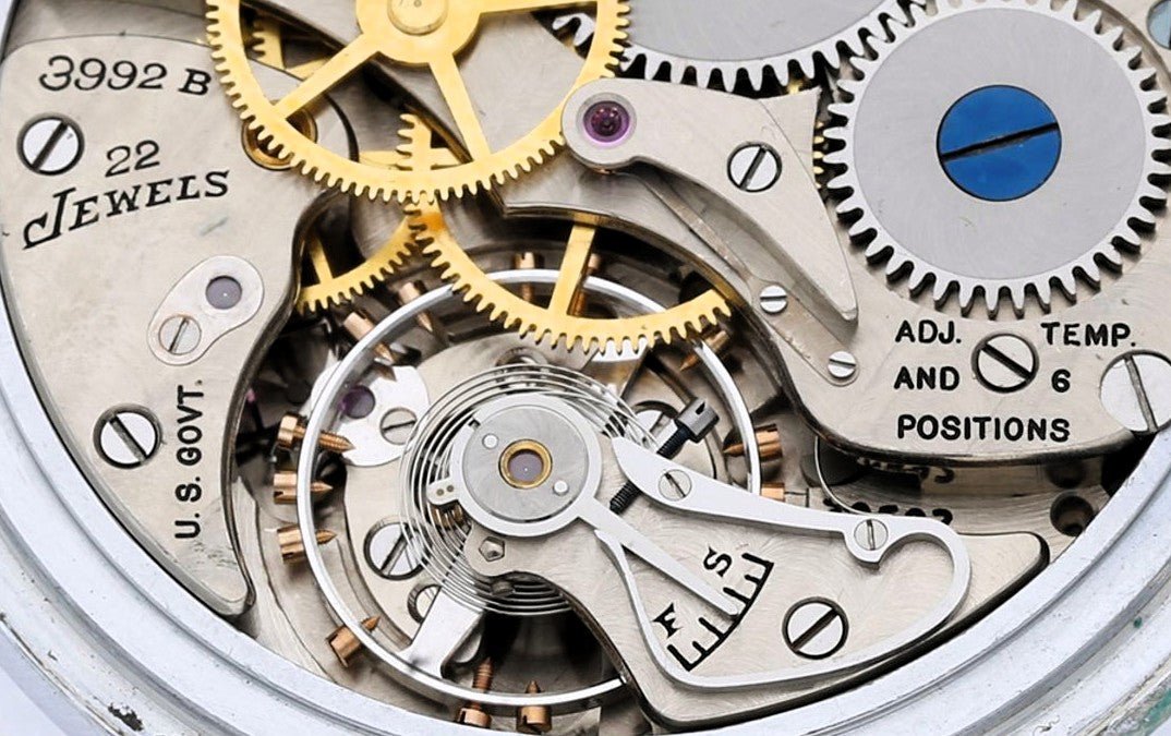 Hamilton Schiffs Marine Chronometer 3992 B Navigation Master Watch 1942 6 ADJ - Sammler - Uhren