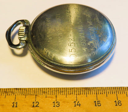 Hamilton Schiffs Marine Chronometer 3992 B Navigation Master Watch 1942 6 ADJ - Sammler - Uhren