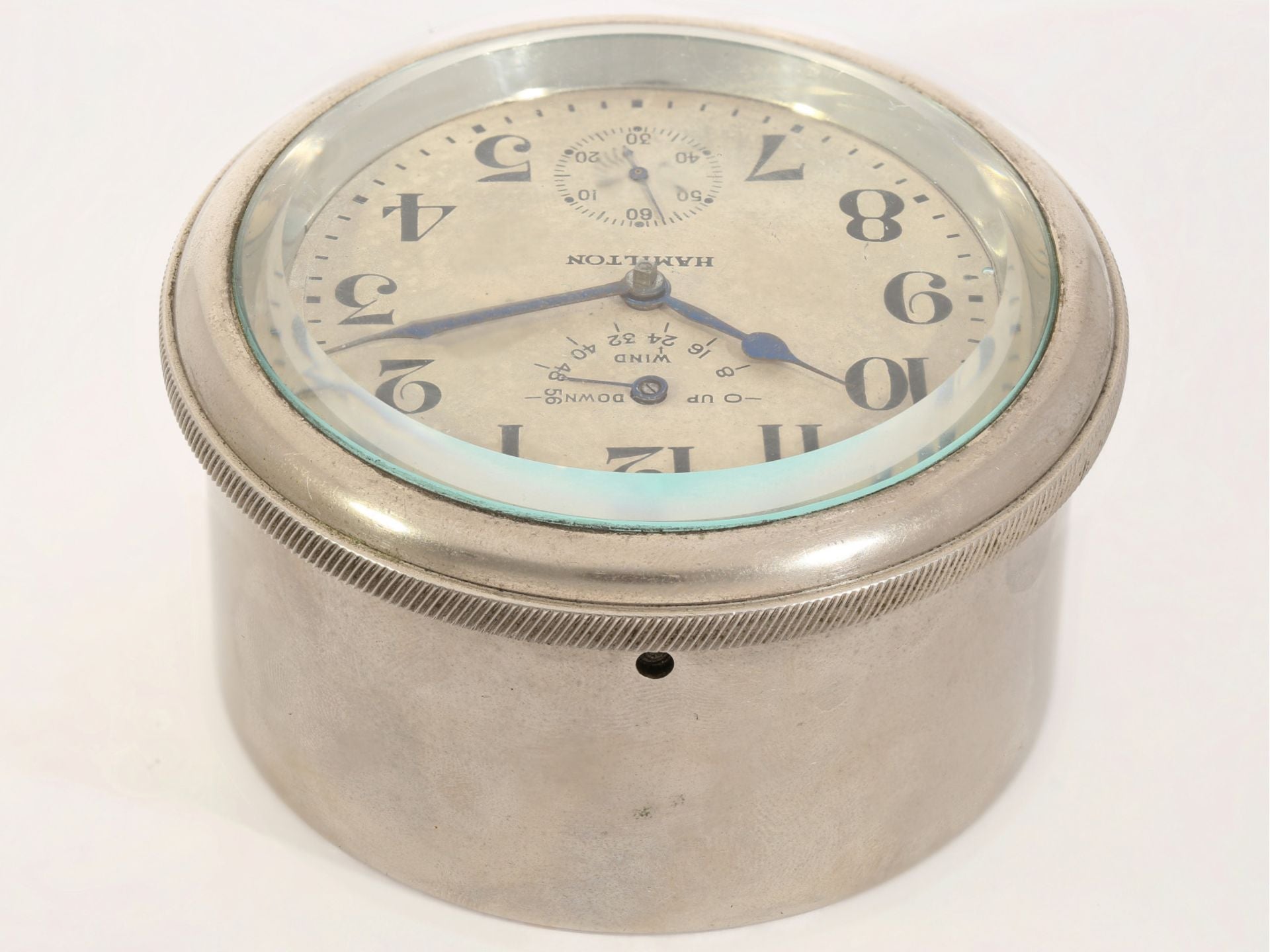 Hamilton Schiffs Marine Chronometer mit sagenhaftem Präzisionswerk in Holzbox - Sammler - Uhren