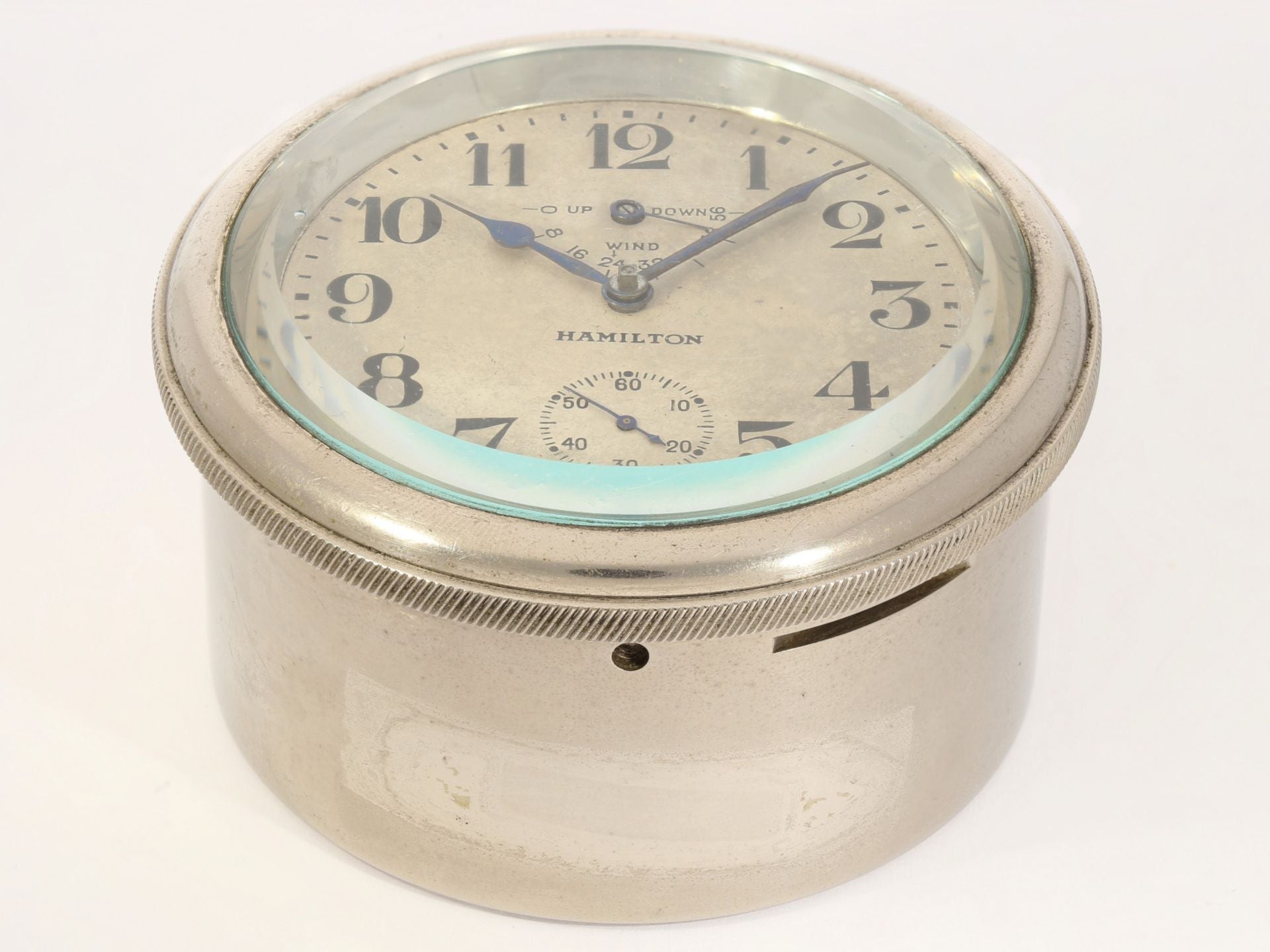 Hamilton Schiffs Marine Chronometer mit sagenhaftem Präzisionswerk in Holzbox - Sammler - Uhren